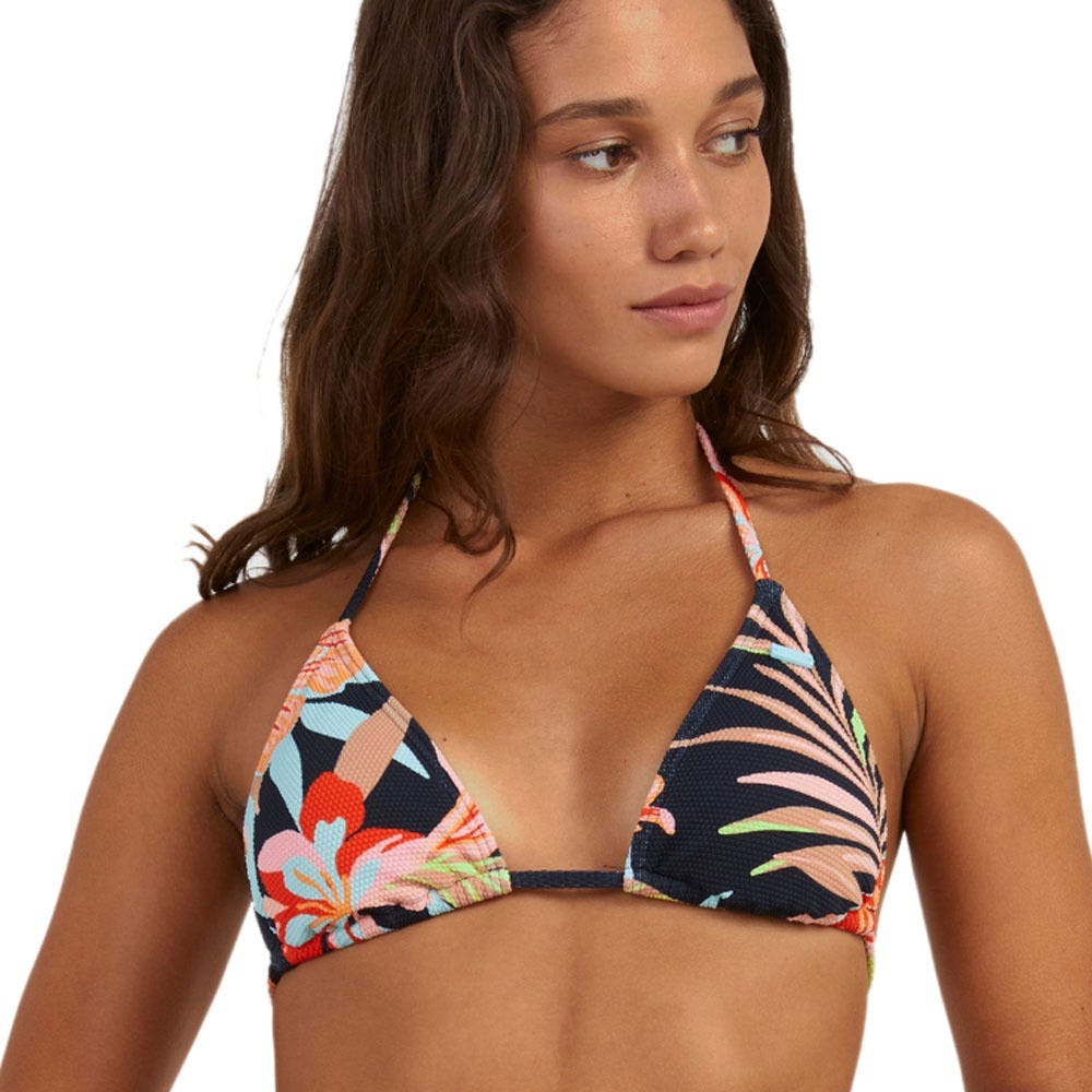 Womens Florette Tiki Tri Bikini Top In Florette Anthracite