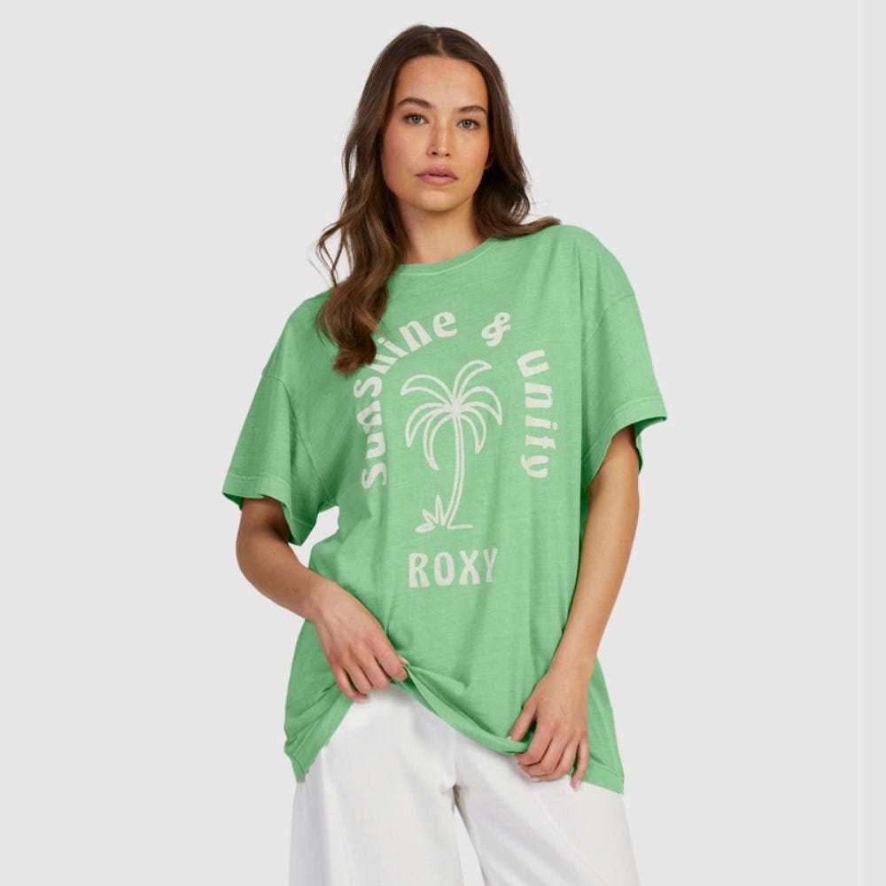 Womens Sweetsunshine J Tees In Absinthe Green