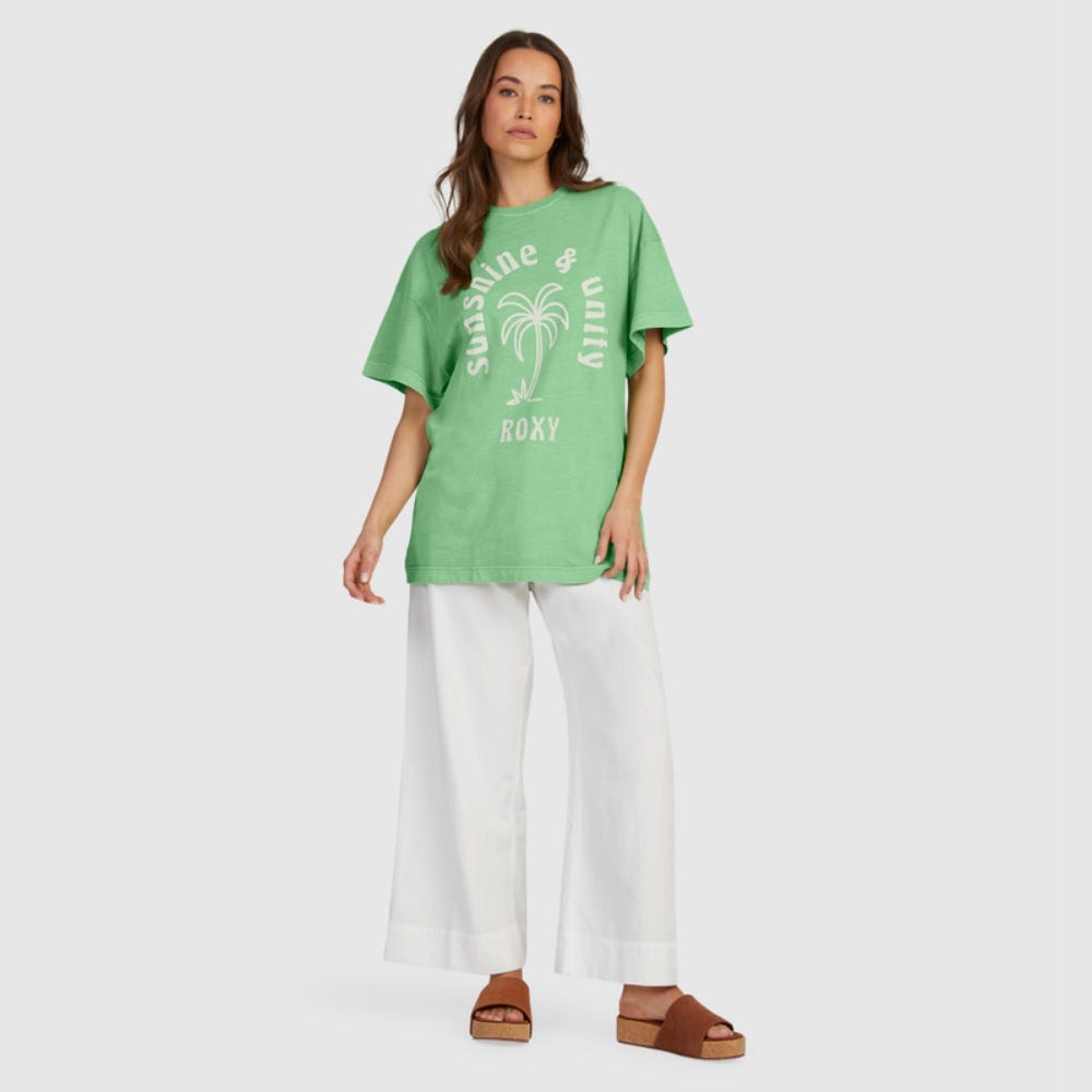 Womens Sweetsunshine J Tees In Absinthe Green