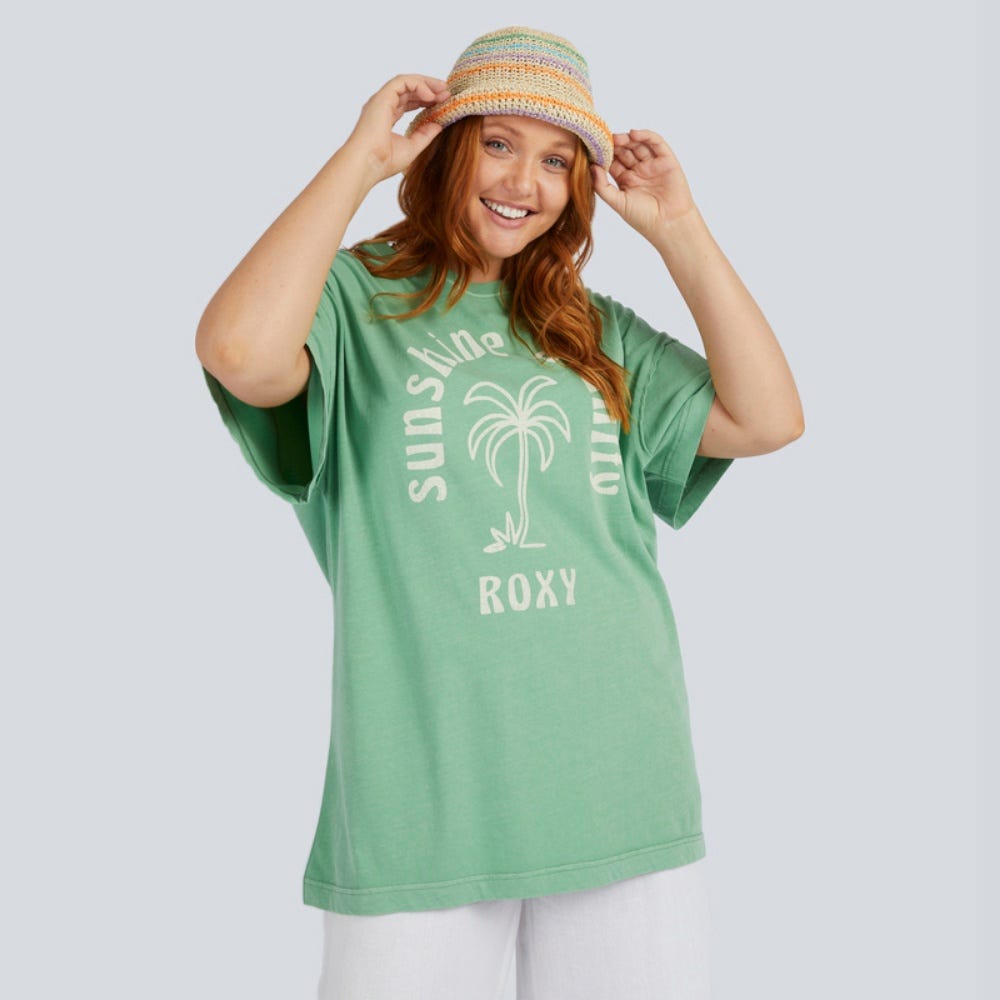 Womens Sweetsunshine J Tees In Absinthe Green