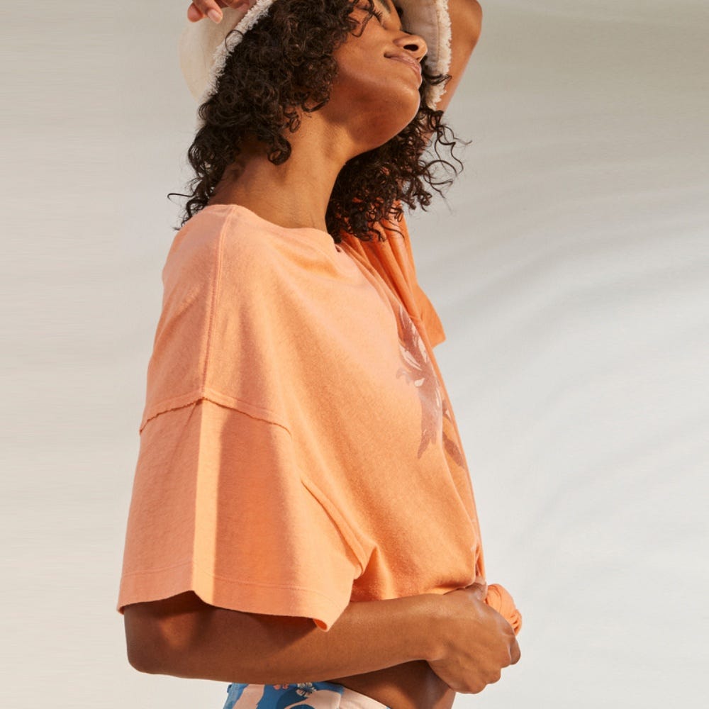Womens Sweetsunshine J Tees Mfq0 In Papaya Punch