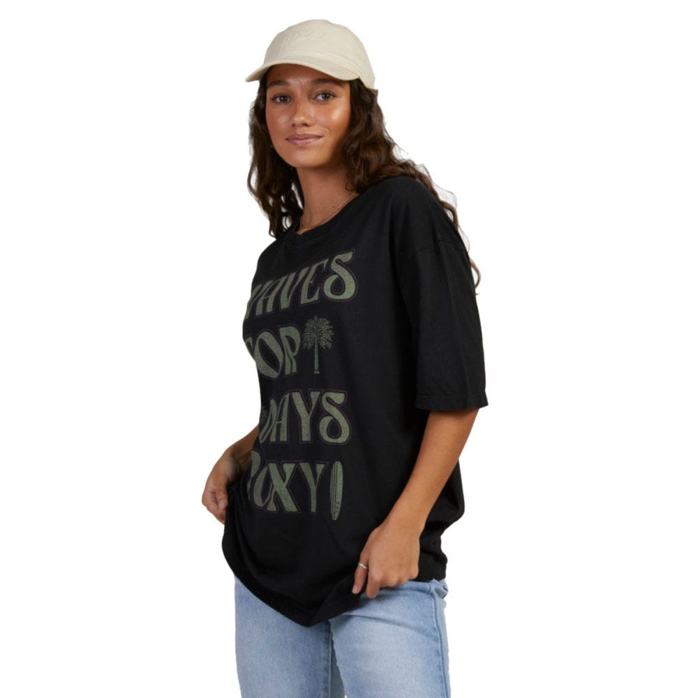 Womens Barracuda Oversized T-Shirt In Anthracite