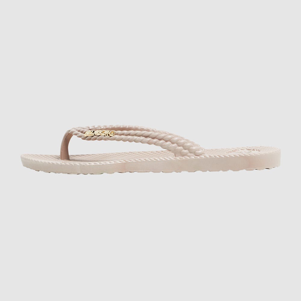 Billabong Kick Back Solid Thongs In Canvas