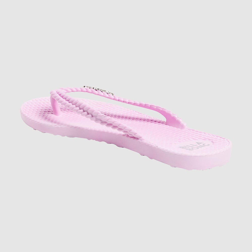 Womens Kick Back Solid Thongs