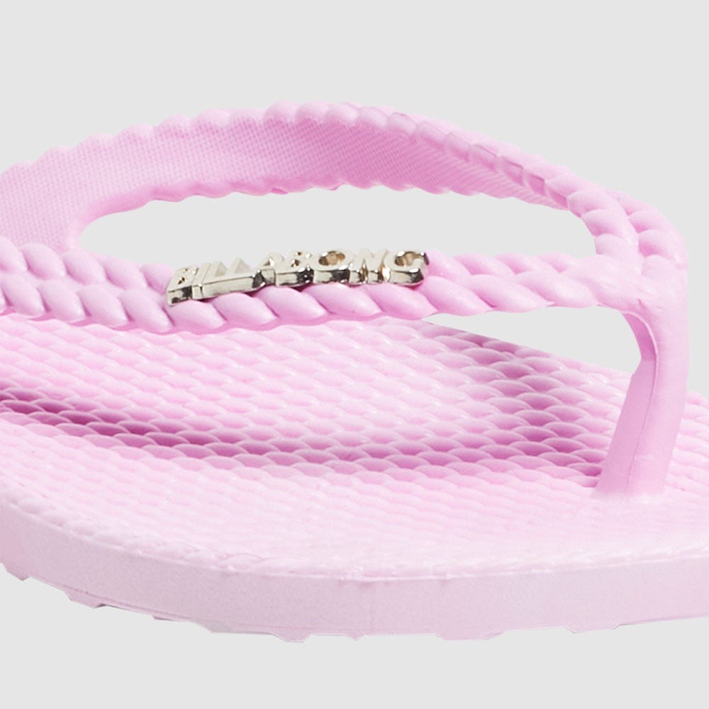 Womens Kick Back Solid Thongs