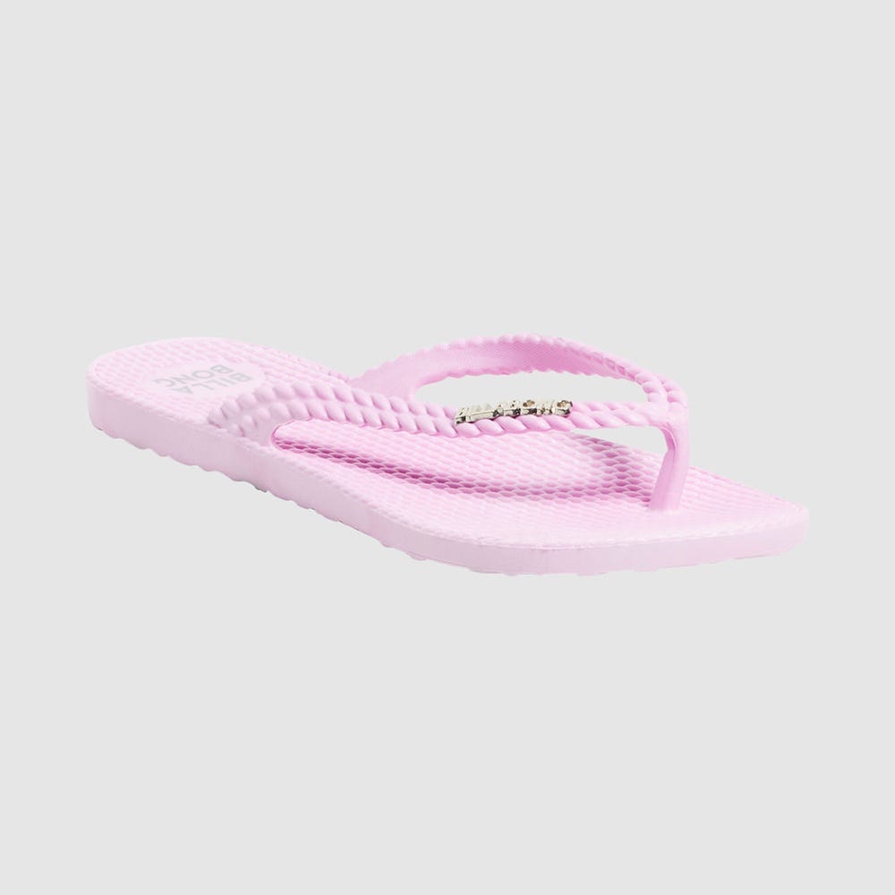 Womens Kick Back Solid Thongs