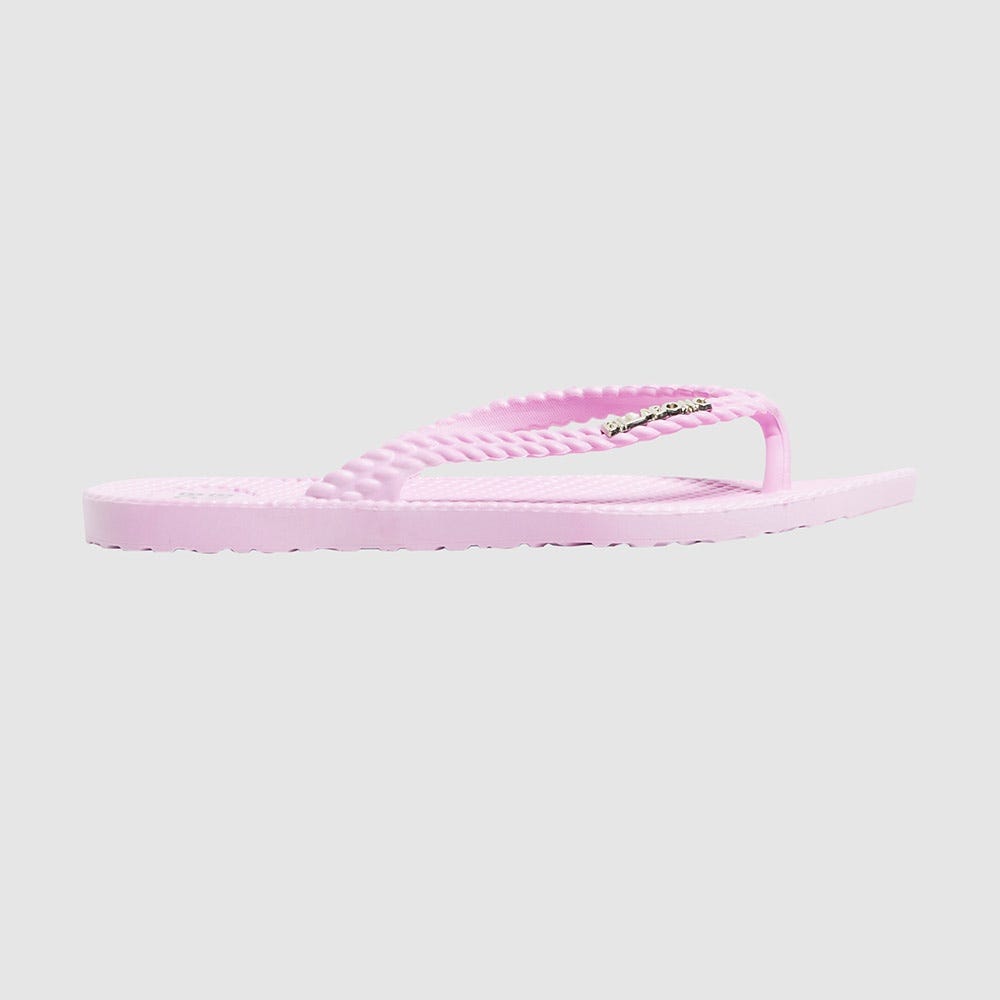 Womens Kick Back Solid Thongs