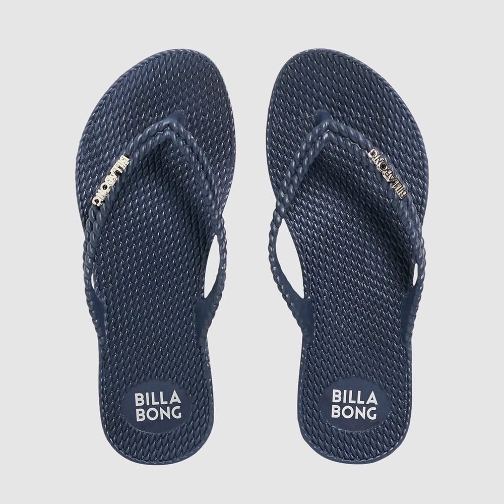 Womens Kick Back Solid Thongs
