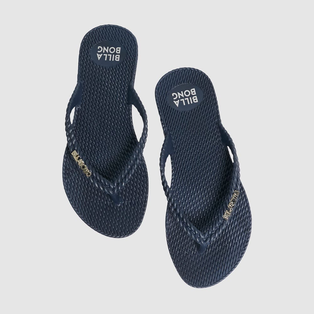 Womens Kick Back Solid Thongs