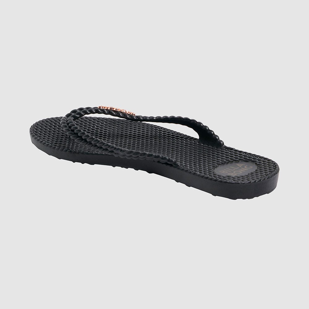 Womens Kick Back Solid Thongs