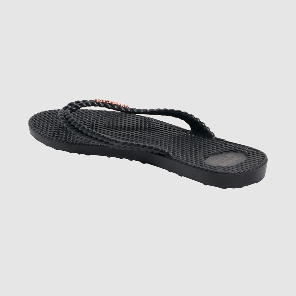 Womens Kick Back Solid Thongs