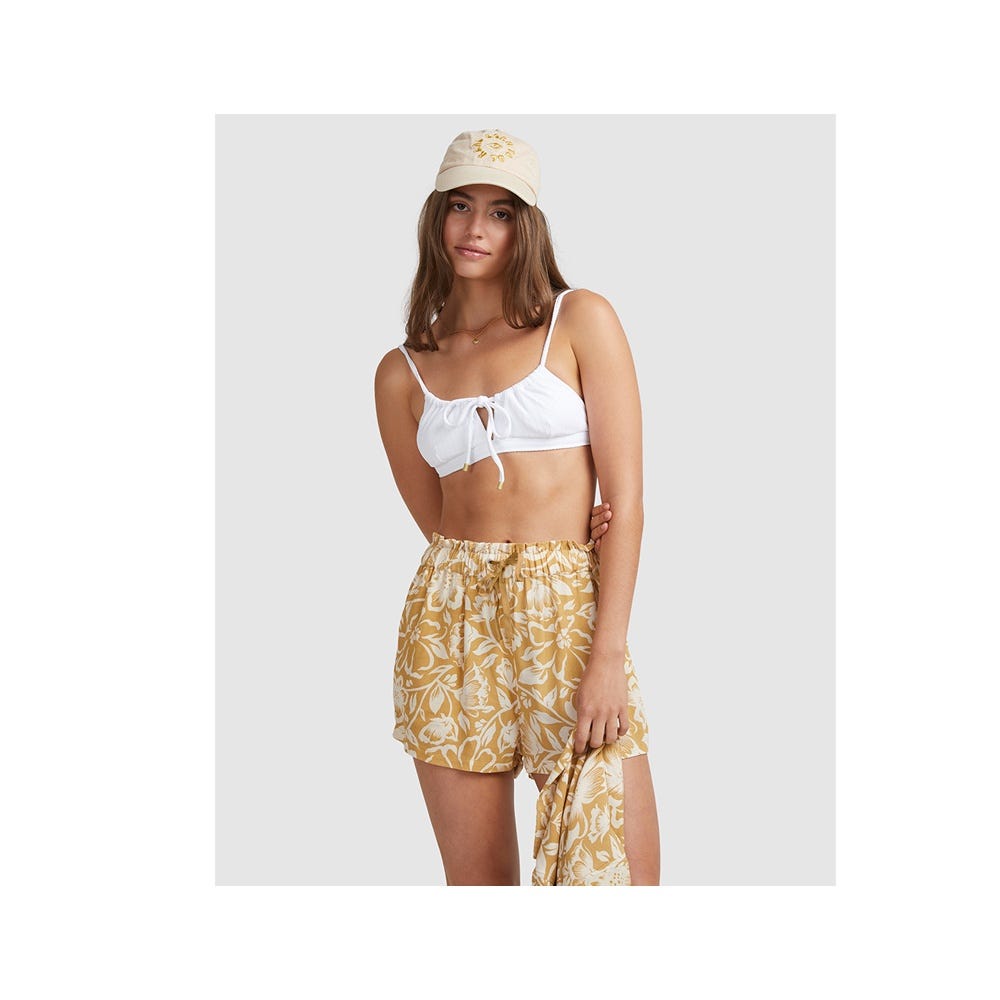 Womens Steph Claire Smith Babin High-Waist Elastic Shorts