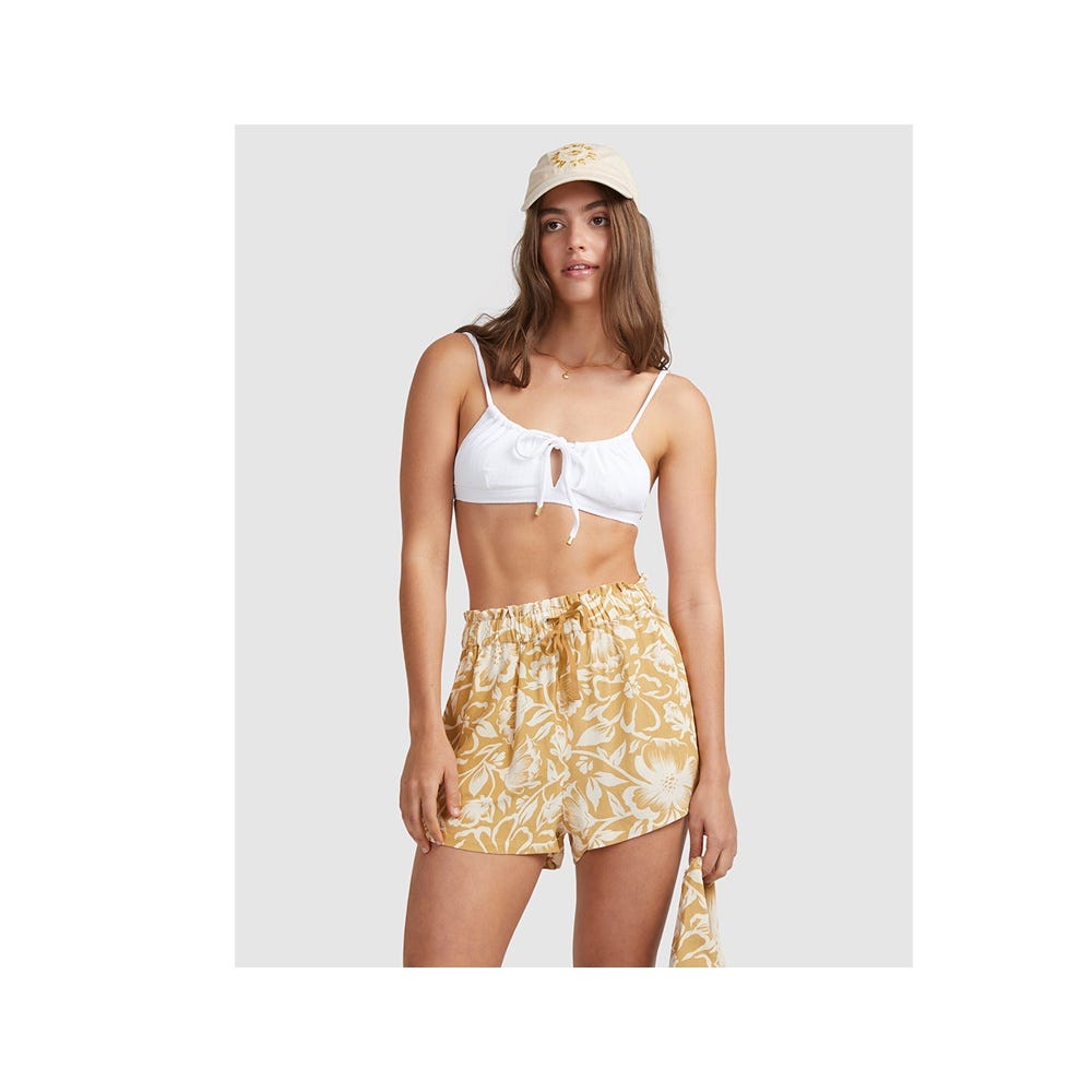 Womens Steph Claire Smith Babin High-Waist Elastic Shorts