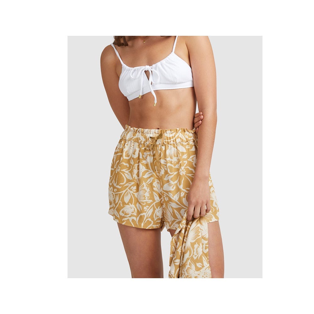 Womens Steph Claire Smith Babin High-Waist Elastic Shorts