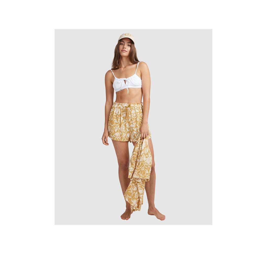 Womens Steph Claire Smith Babin High-Waist Elastic Shorts