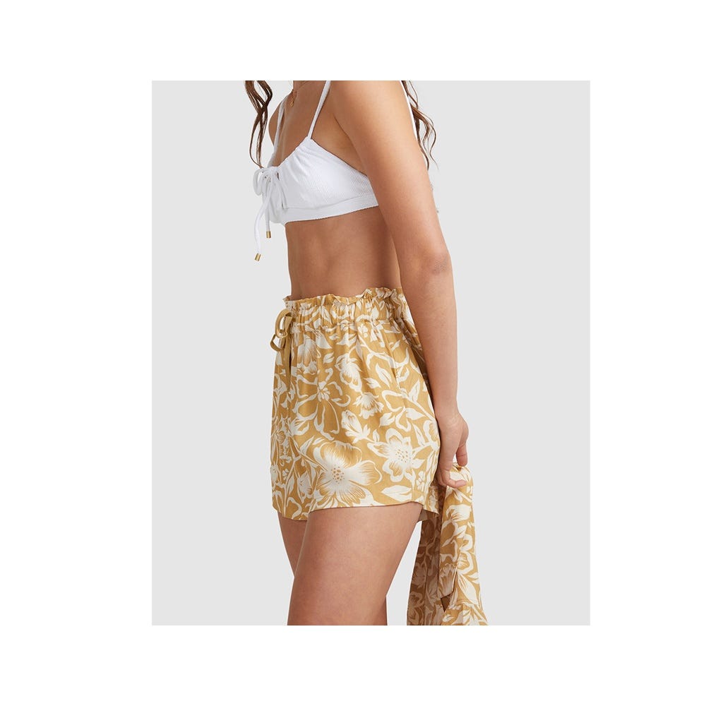 Womens Steph Claire Smith Babin High-Waist Elastic Shorts