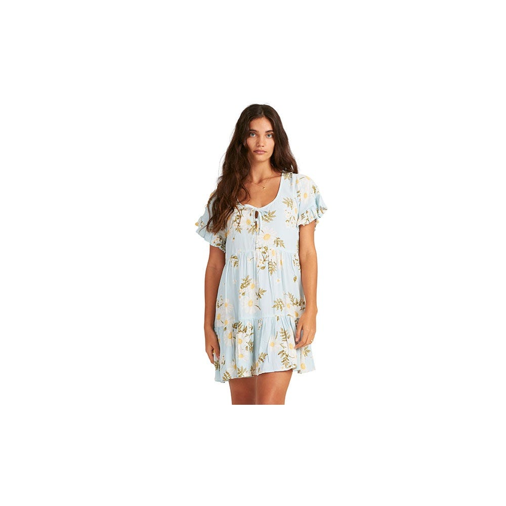 Womens Summer Field Tiered Dress