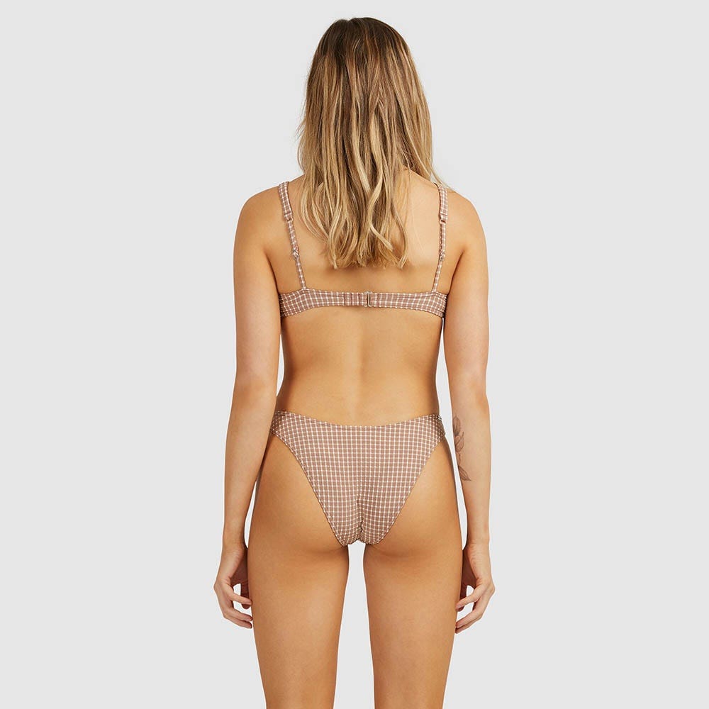 Womens Surf Check Hike Bikini Bottoms