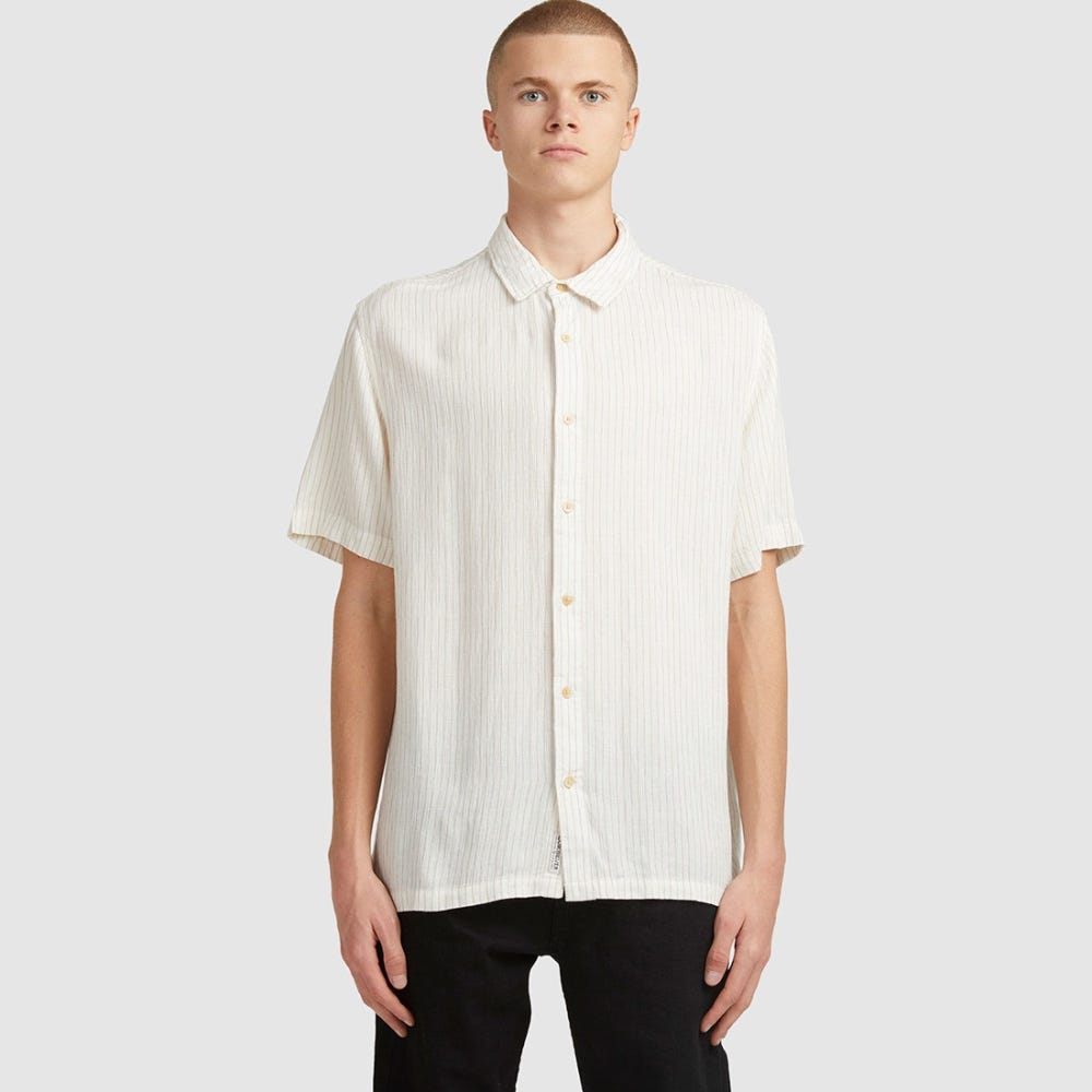 Mens Longlines Short Sleeve Shirt
