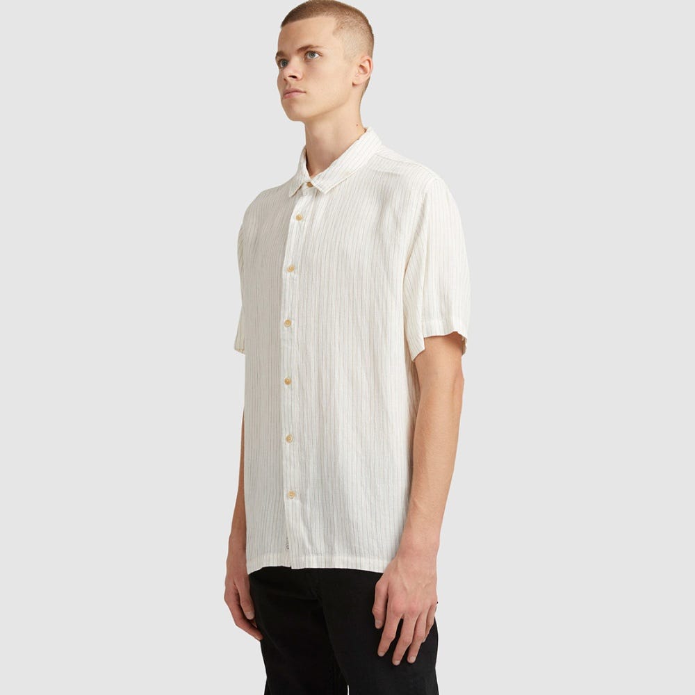 Mens Longlines Short Sleeve Shirt