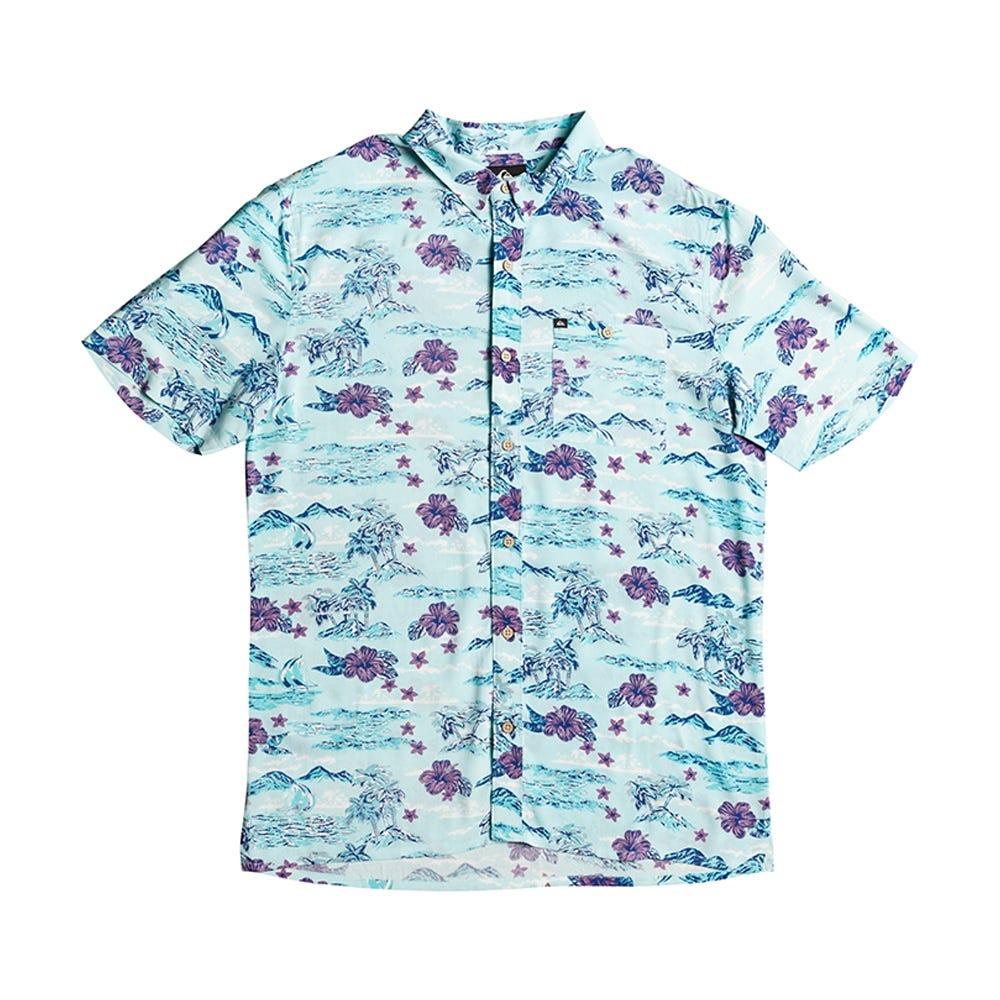 Mens Sunset Short Sleeve Shirt