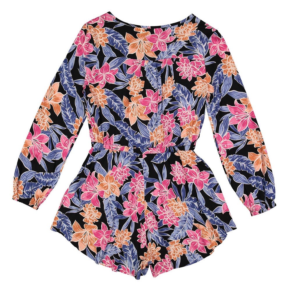 Womens Lunar Dance Long Sleeve Playsuit