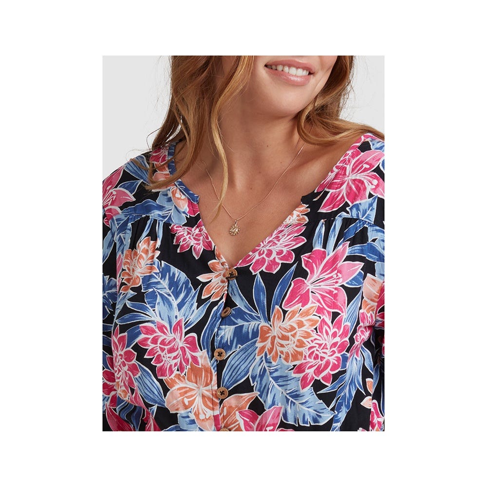 Womens Lunar Dance Long Sleeve Playsuit