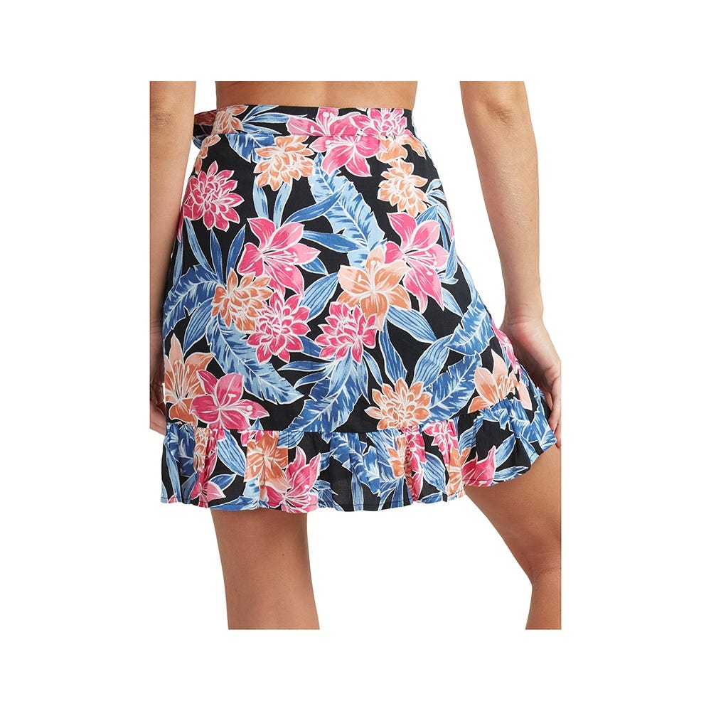 Womens Easy To Love Mini Wrap Skirt