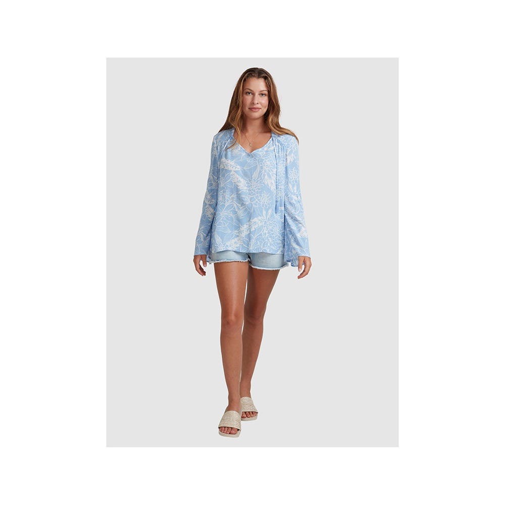 Womens All In Time Long Sleeve Top