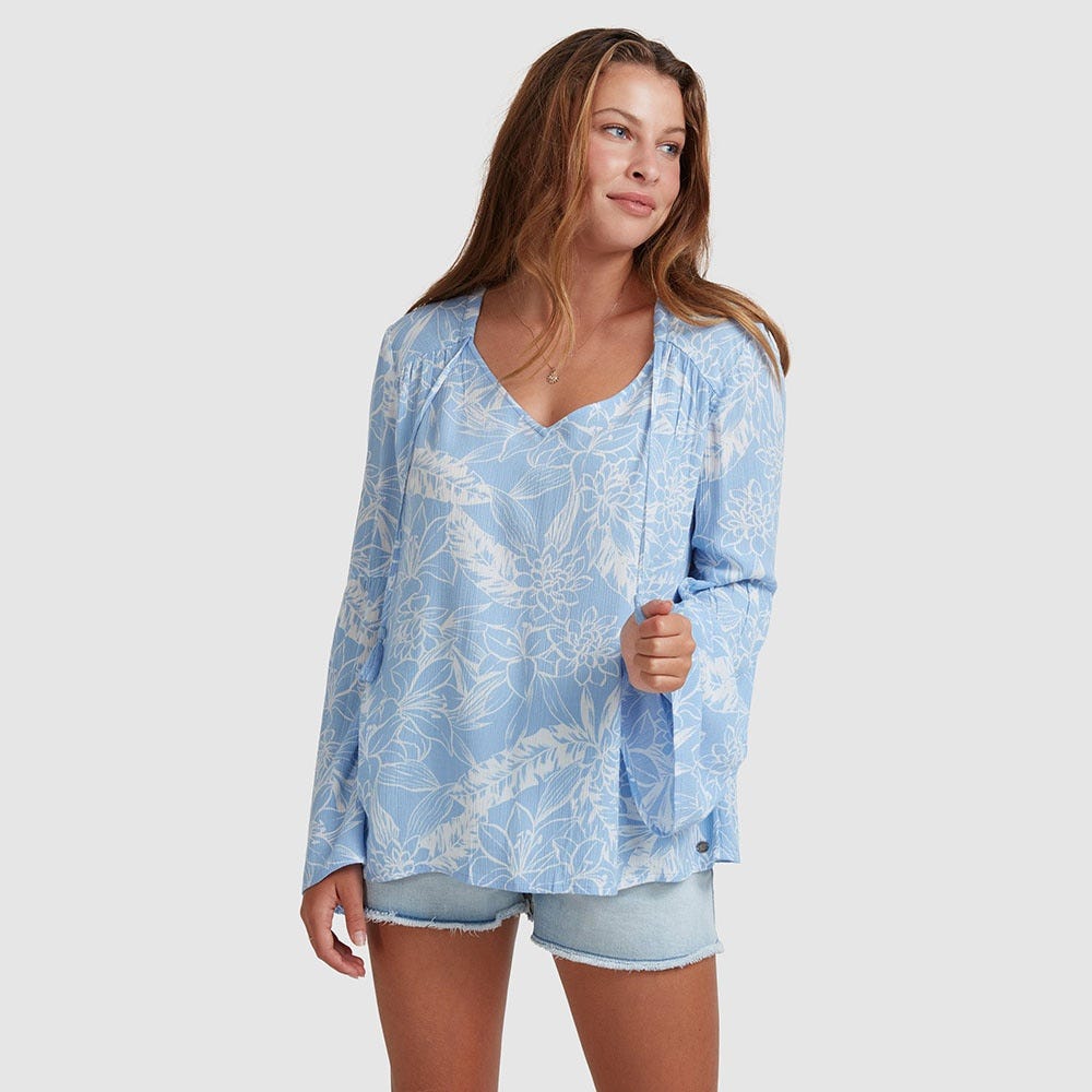 Womens All In Time Long Sleeve Top